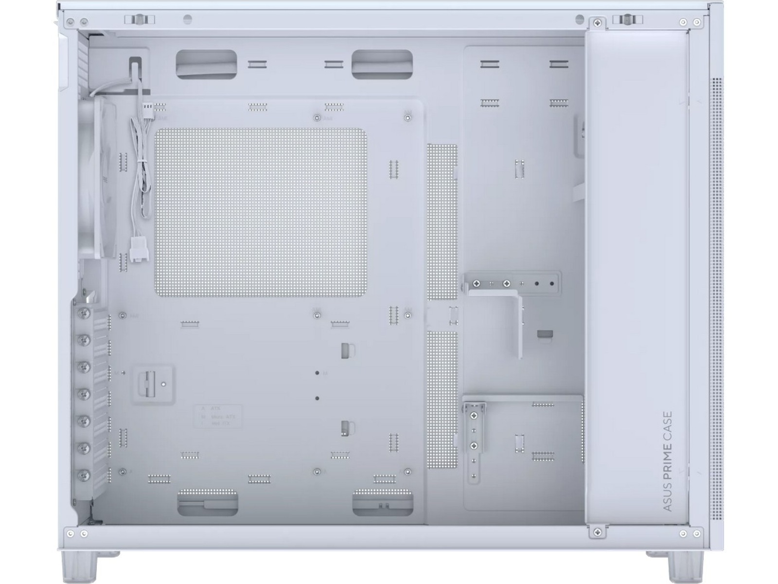 Asus Prime AP303 TG Mid Tower (vit) Midi tower