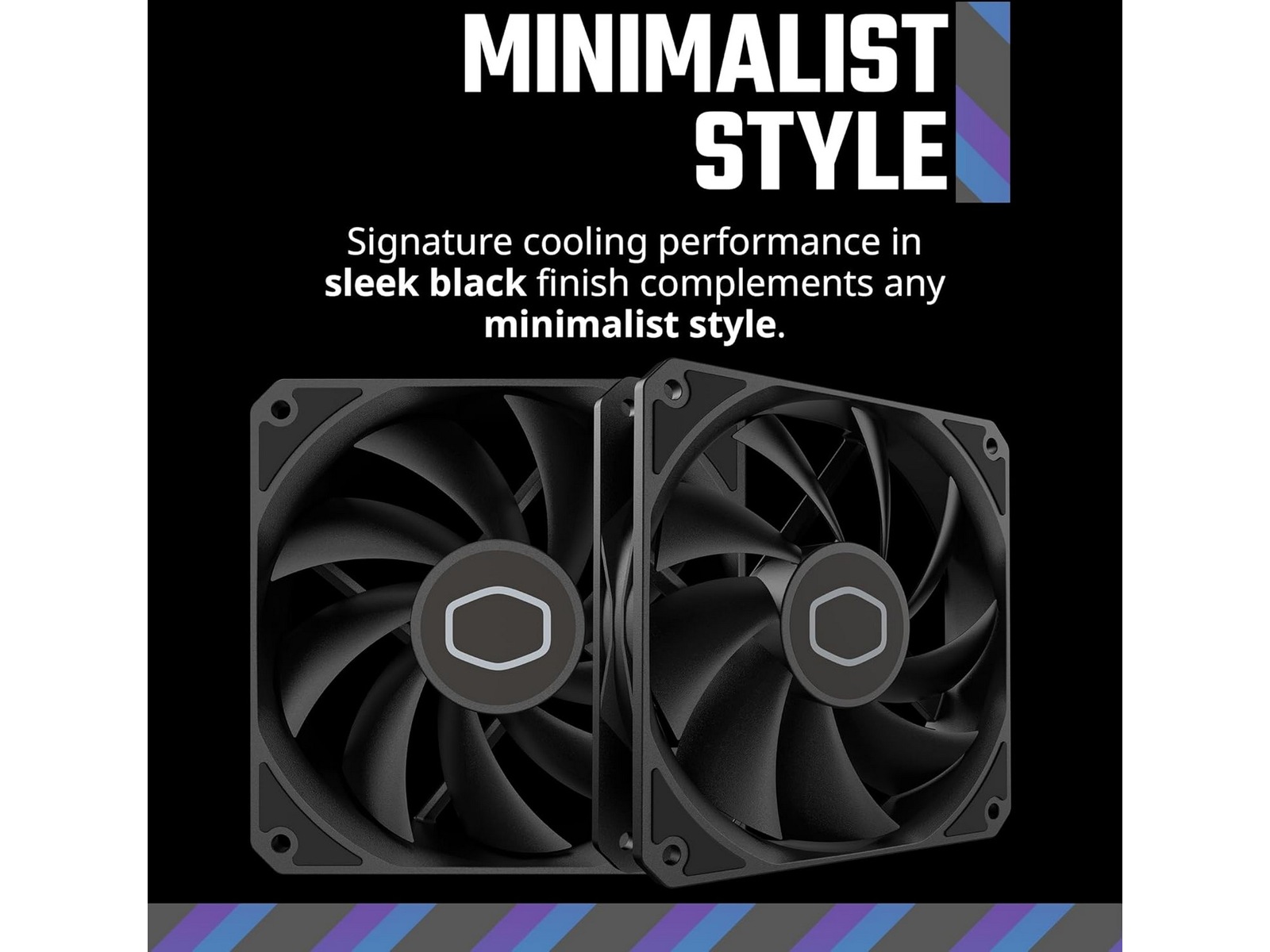 Cooler Master MF120 Lite Fläkt (svart) Fläkt