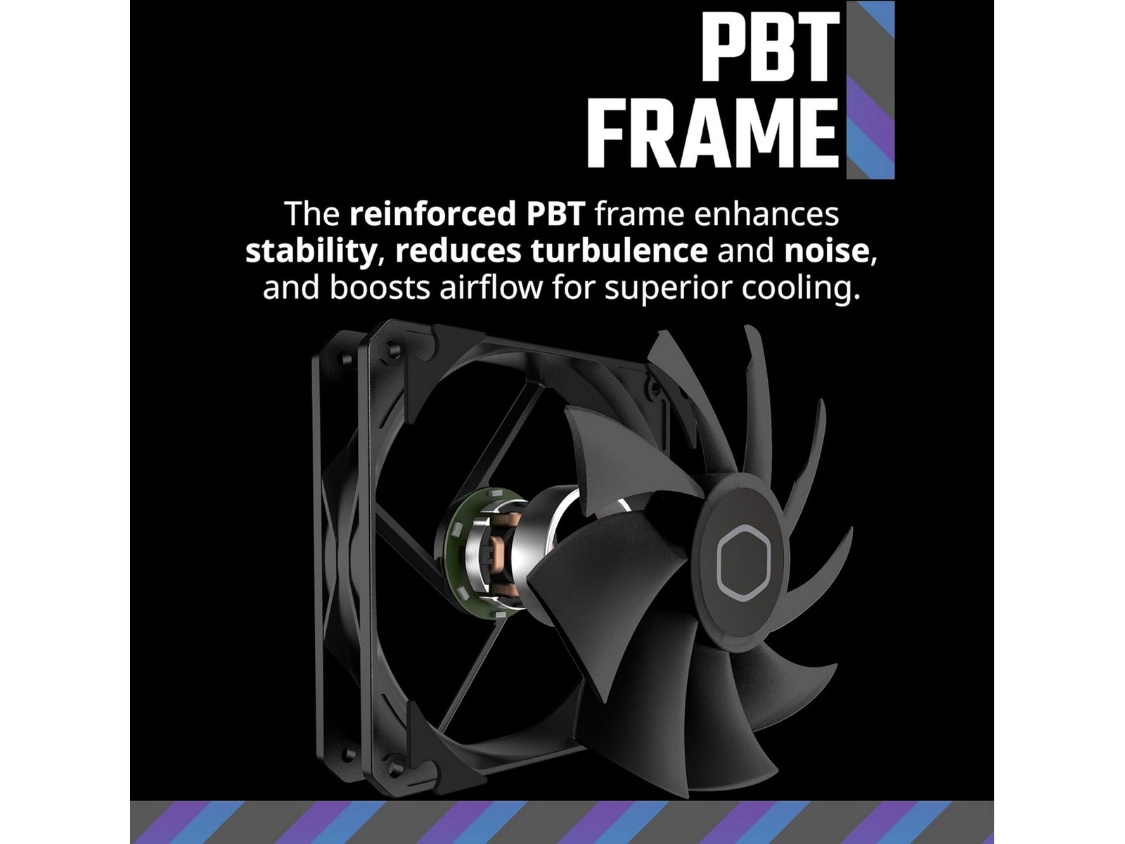 Cooler Master MF120 Lite Fläkt (svart) Fläkt