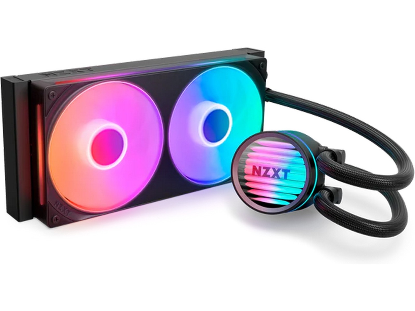 NZXT Kraken Core RGB 240mm AIO Køler (sort) CPU - Vattenkylning