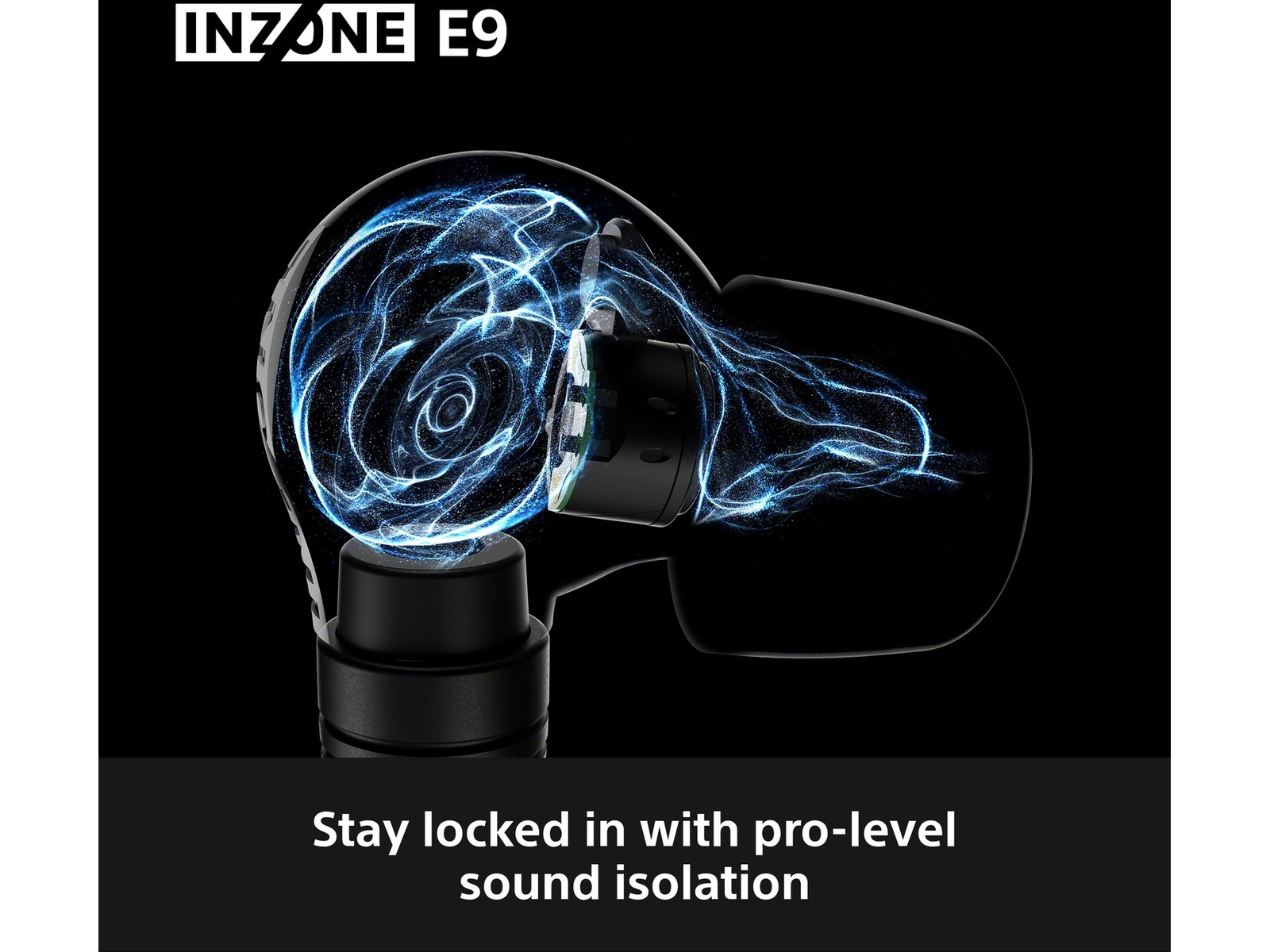 Sony INZONE E9 In-Ear Gaming Ørepropper (sort) In-ear hörlurar