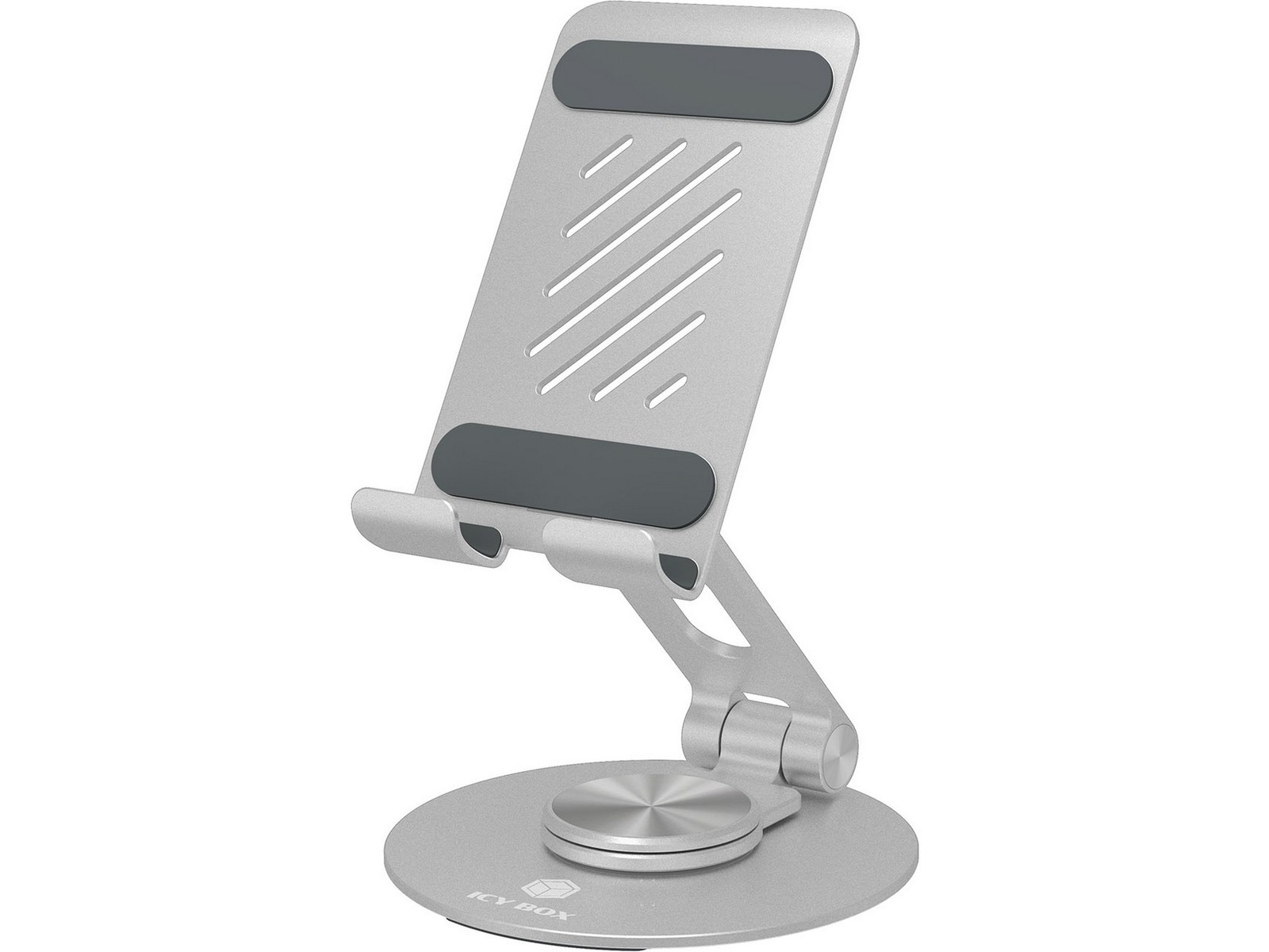 Icy Box Roterbart och Justerbart Surfplattestativ Ställ och hållare