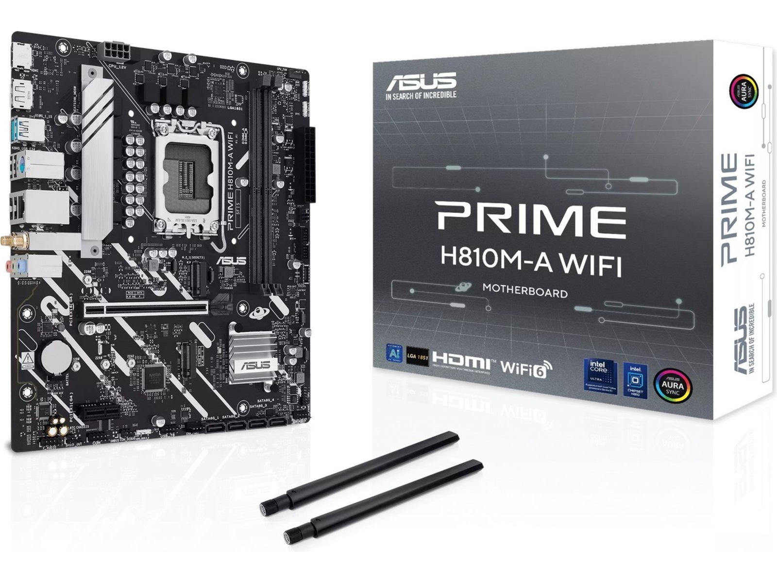 Asus PRIME H810M-A WIFI moderkort Intel Socket