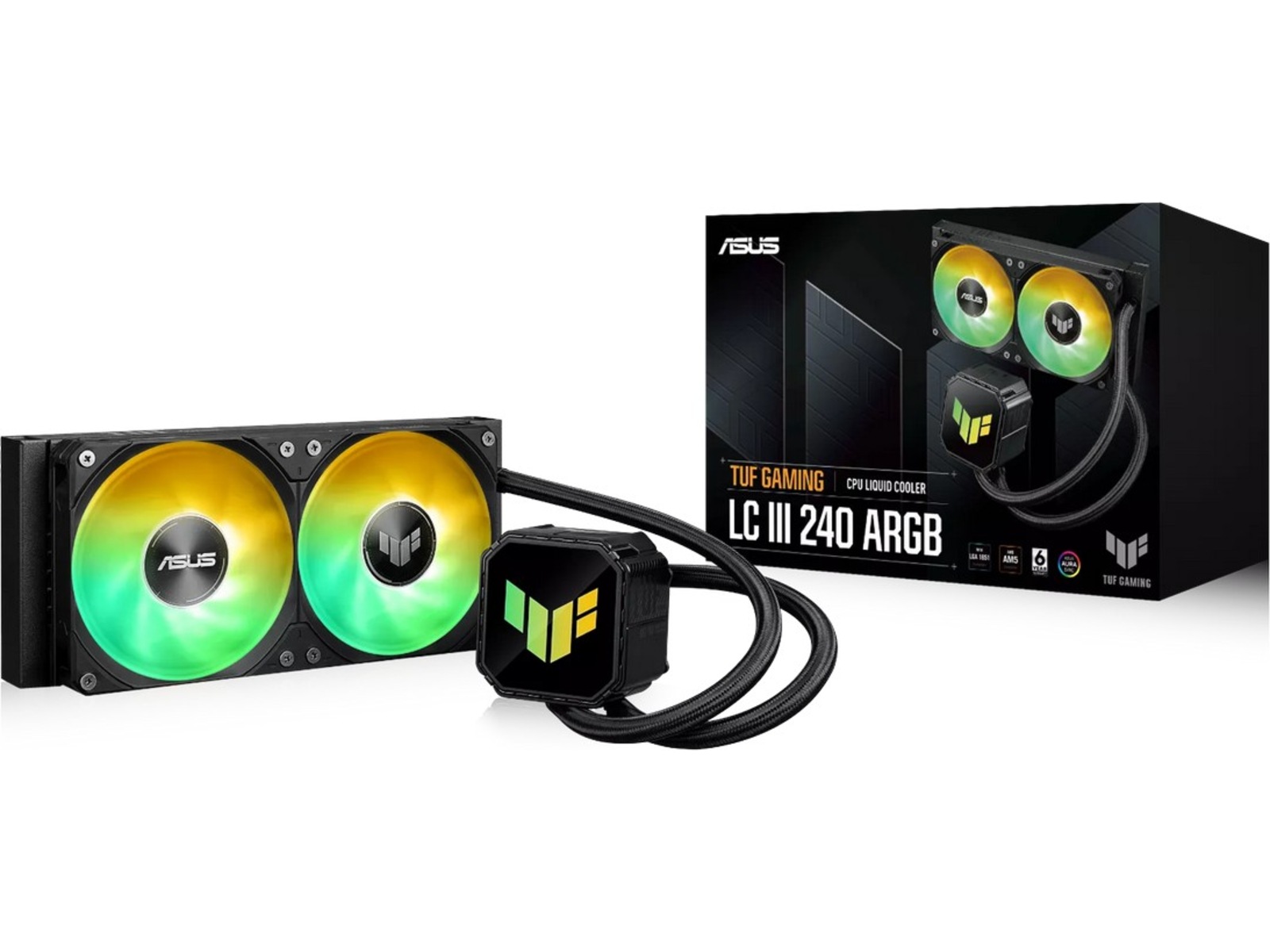 Asus TUF GAMING LC III 240 ARGB Kylare CPU - Vattenkylning
