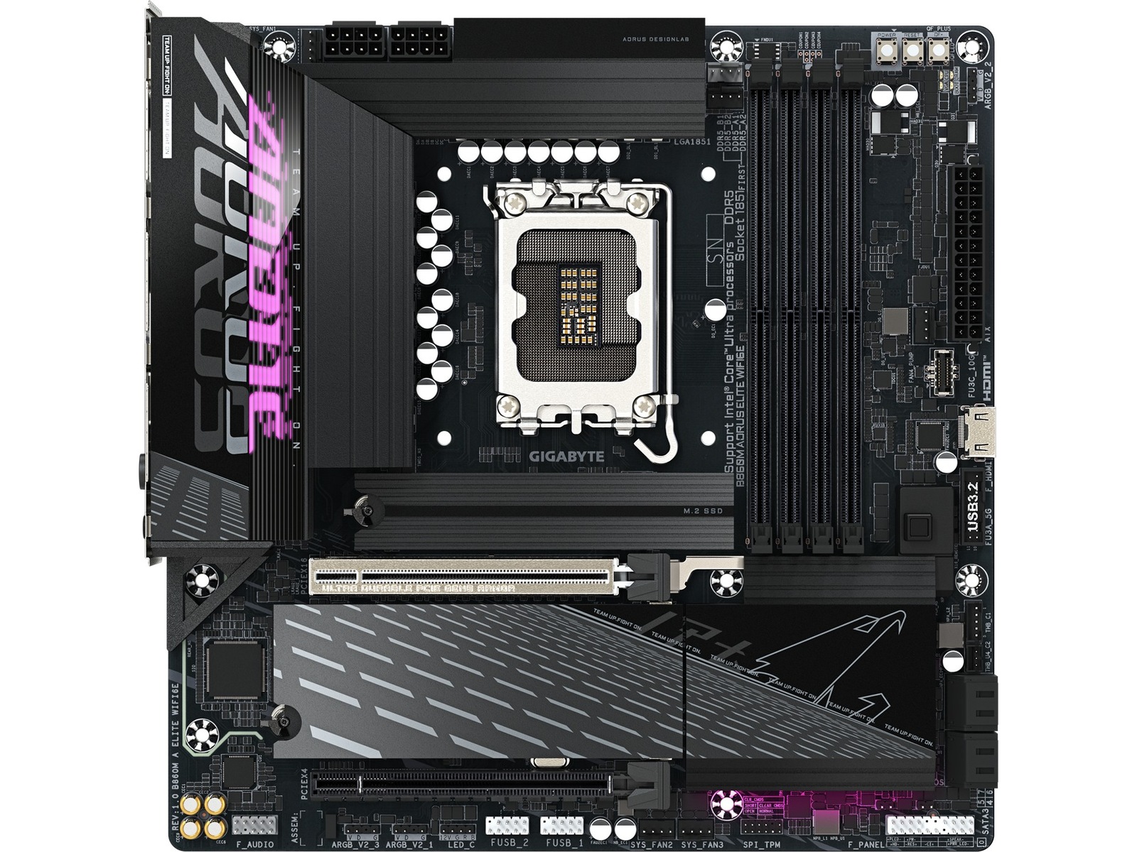 Gigabyte B860M AORUS ELITE WIFI6E moderkort Intel Socket