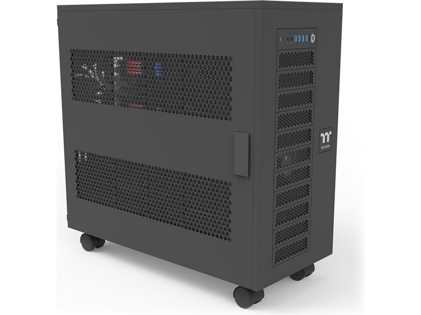 Thermaltake AX700 Super Tower (svart) Big tower