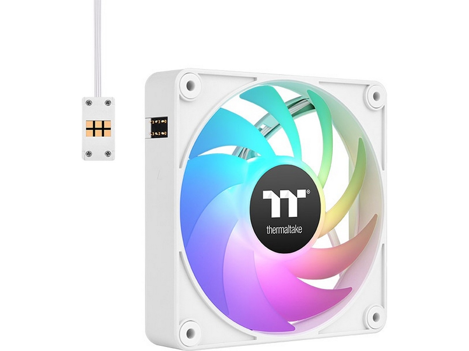 Thermaltake CT120 EX ARGB Sync Fläkt 3-pack (vit) Fläkt