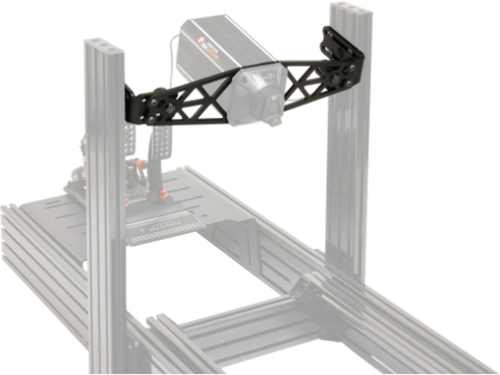 Asetek SimSports frontfäste Ratt och pedaler