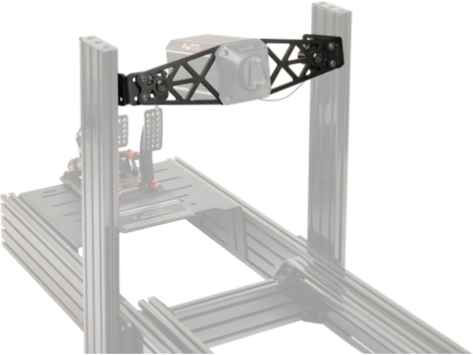 Asetek SimSports frontfäste Ratt och pedaler