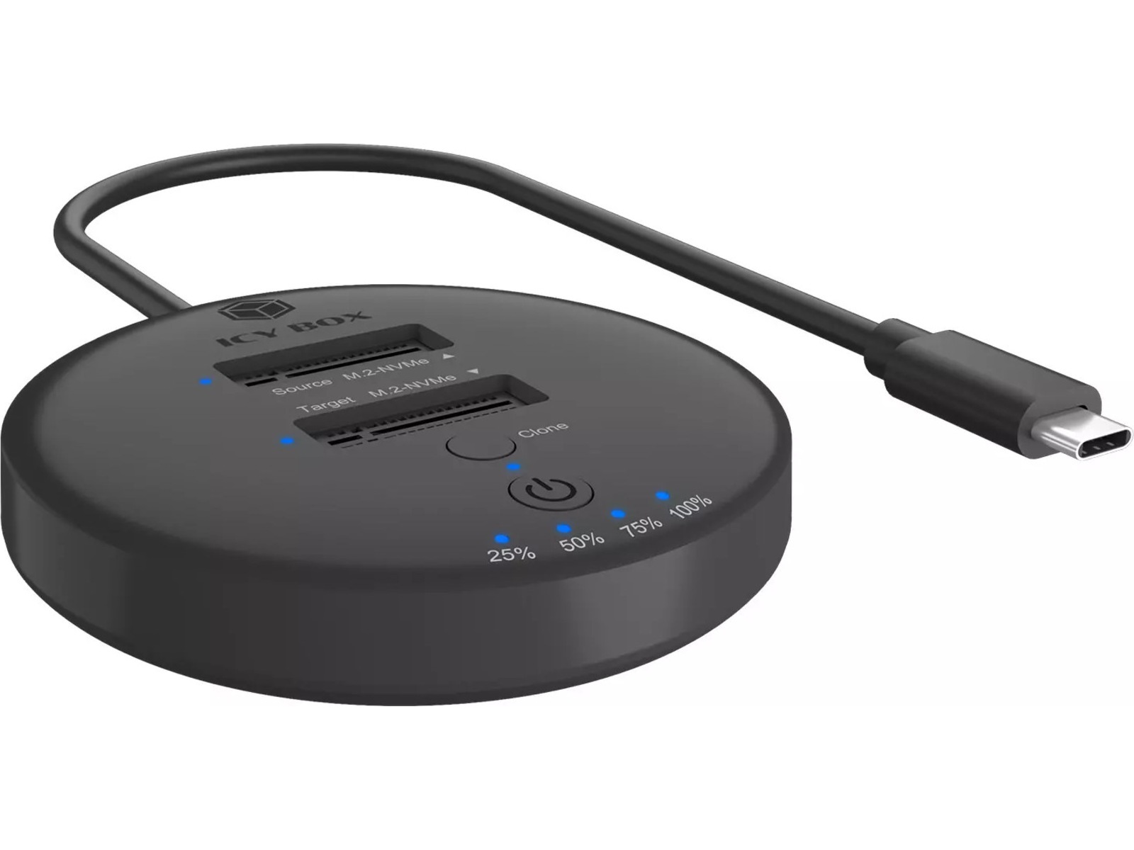 ICY BOX Docknings- & Klonstation Dockningsstationer