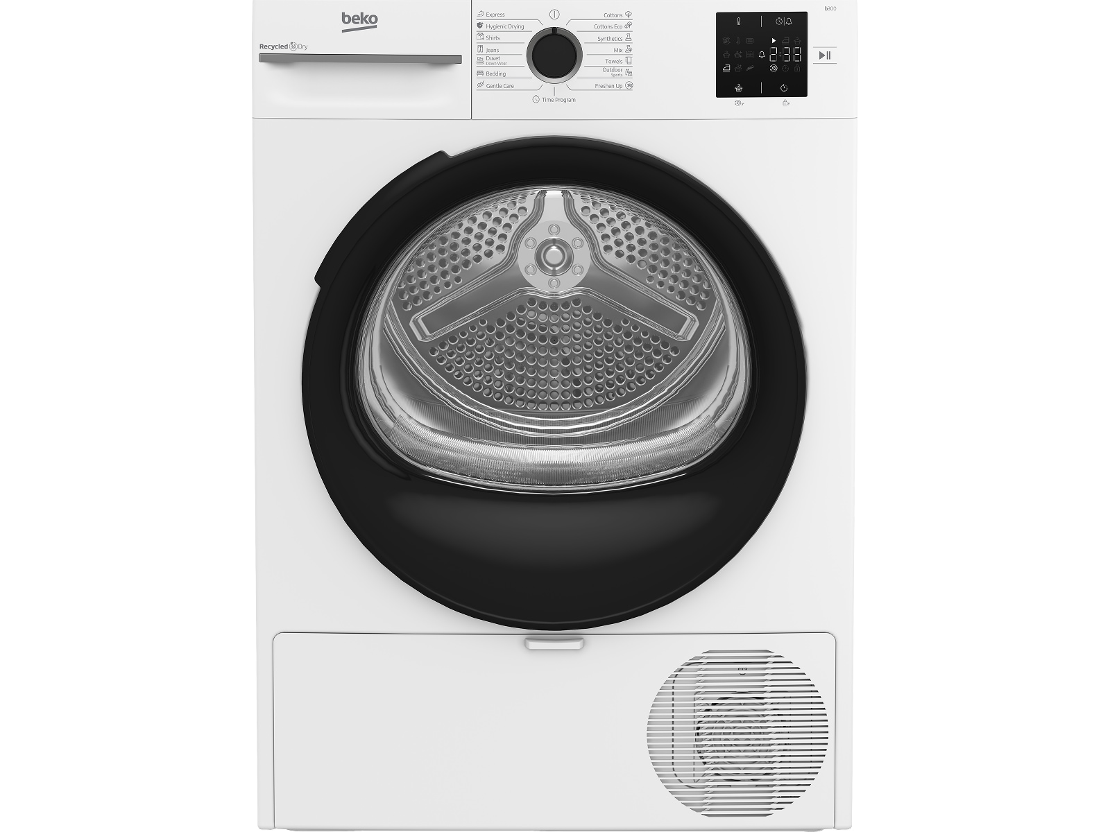 Beko KBM3WFT31041W tvättmaskin 10 kg + KBM3TF31023W torktumlare 10 kg Tvättmaskin