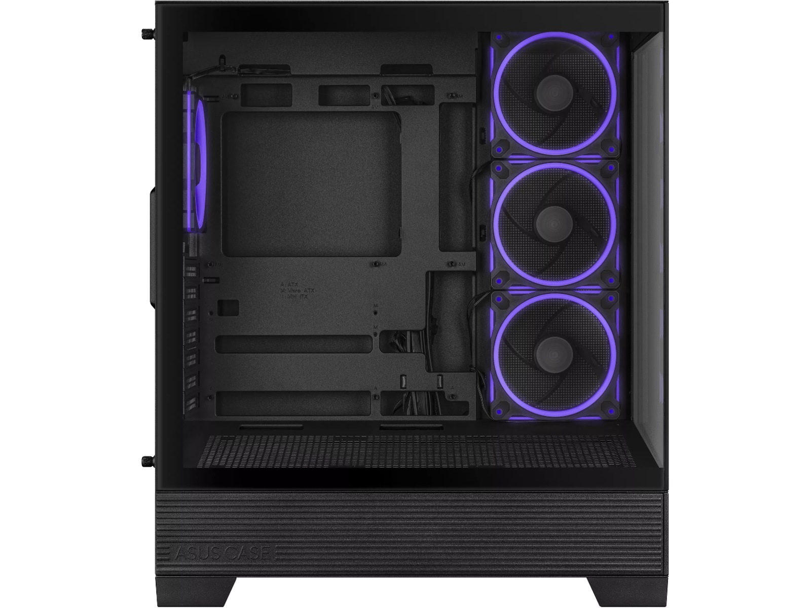 Asus A31 PLUS ARGB Mid Tower (svart) Midi tower