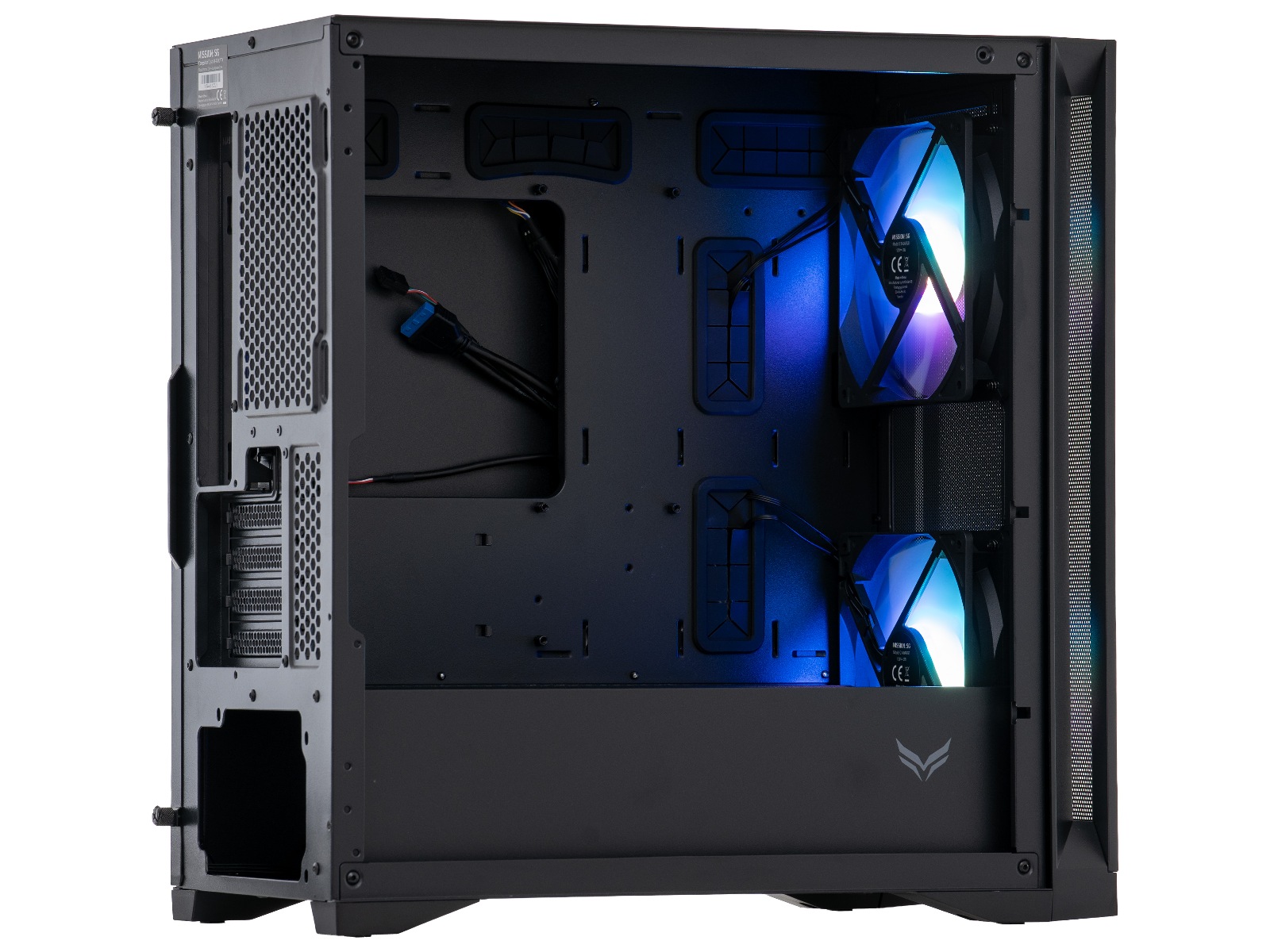 Mission SG Core mATX Tower (svart) Mini/Micro/Nano tower