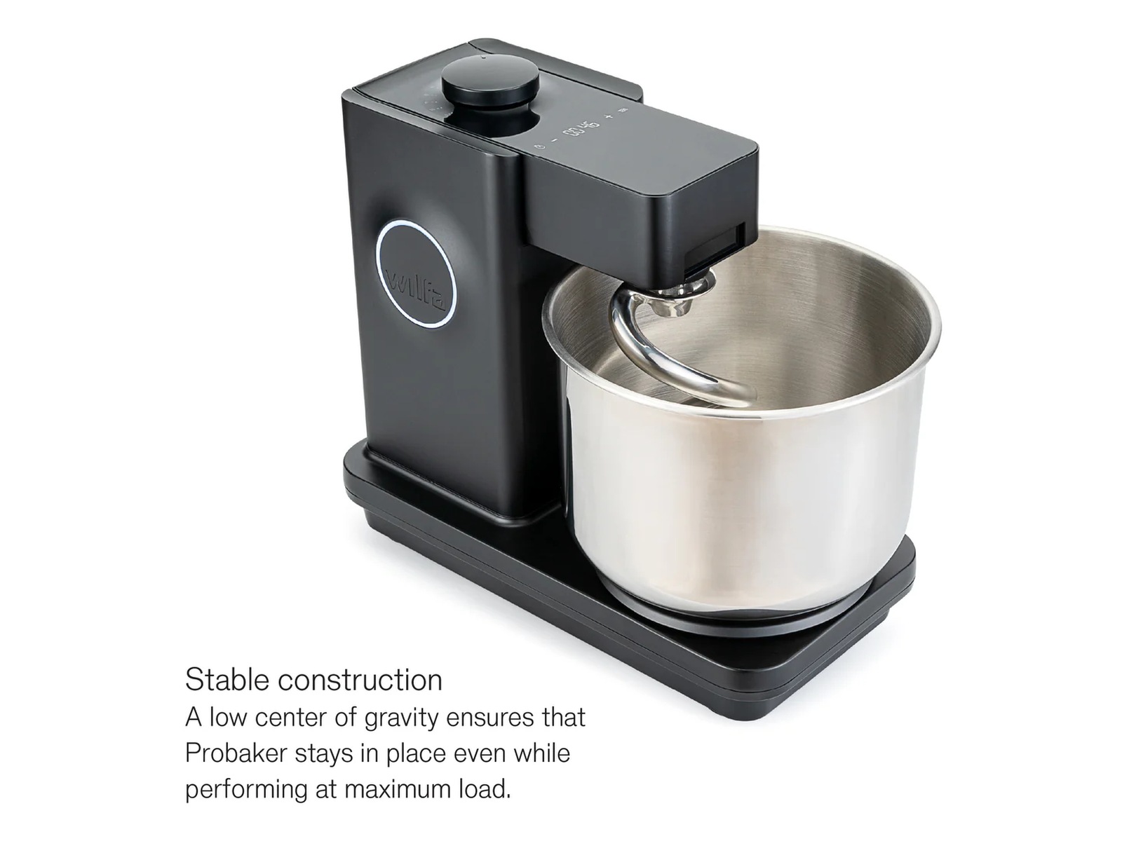 KM2BS-T70 Probaker timer svart med SS-krok Köksmaskiner