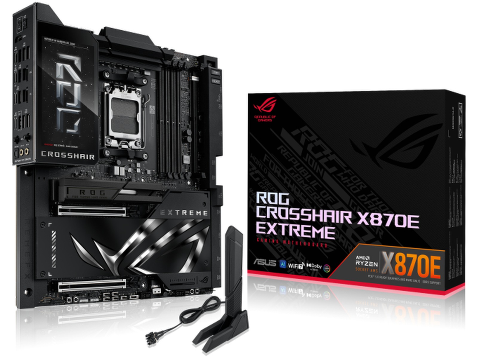Asus ROG Crosshair X870E Extreme moderkort AMD Socket