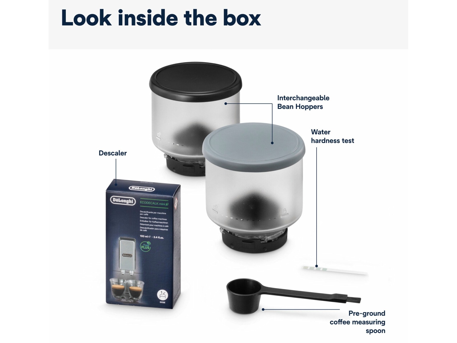 DeLonghi Rivelia automatisk kaffemaskin Espressomaskiner