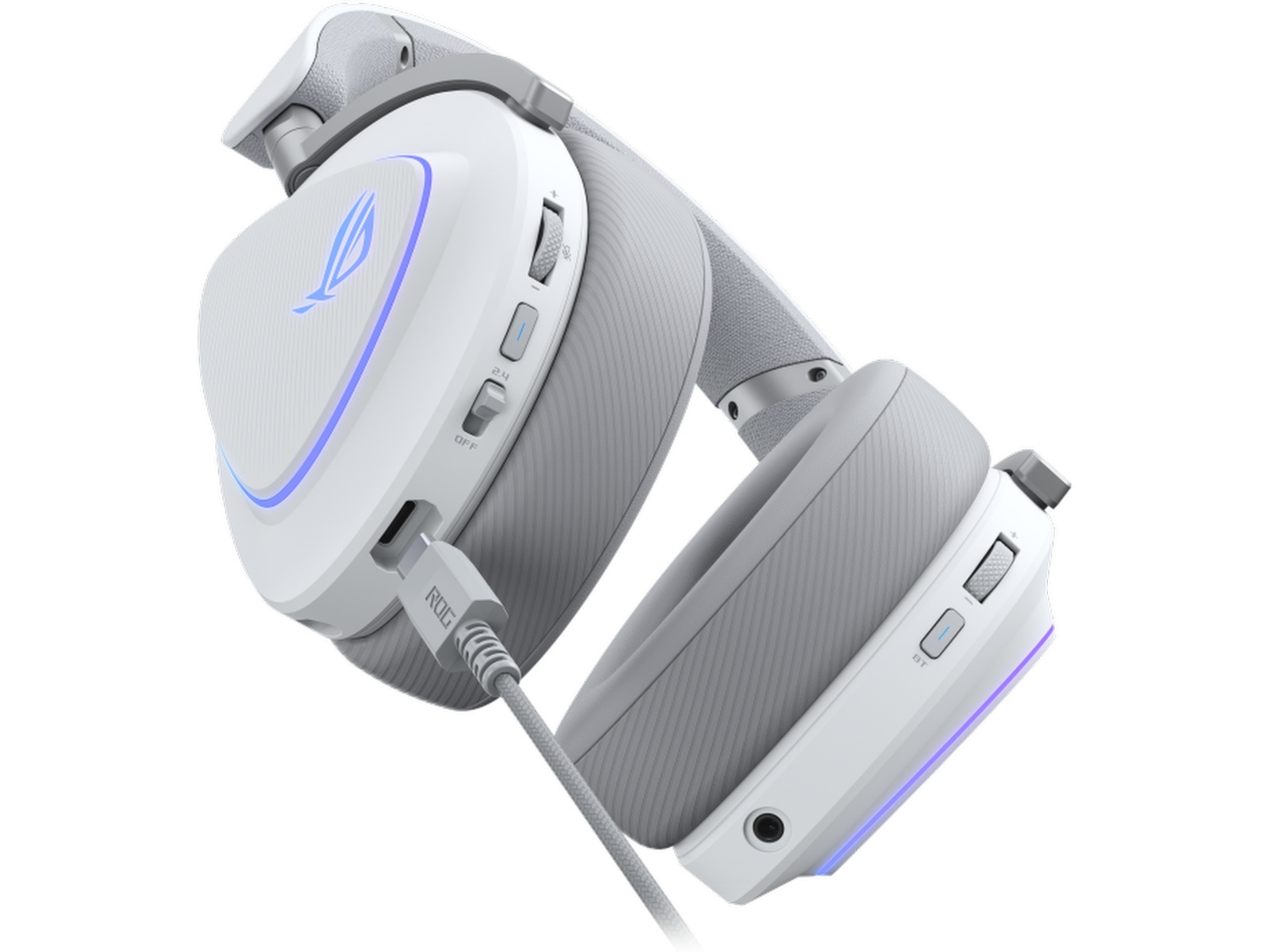 Asus ROG Delta II trådlöst gamingheadset (vit) Gamingheadset