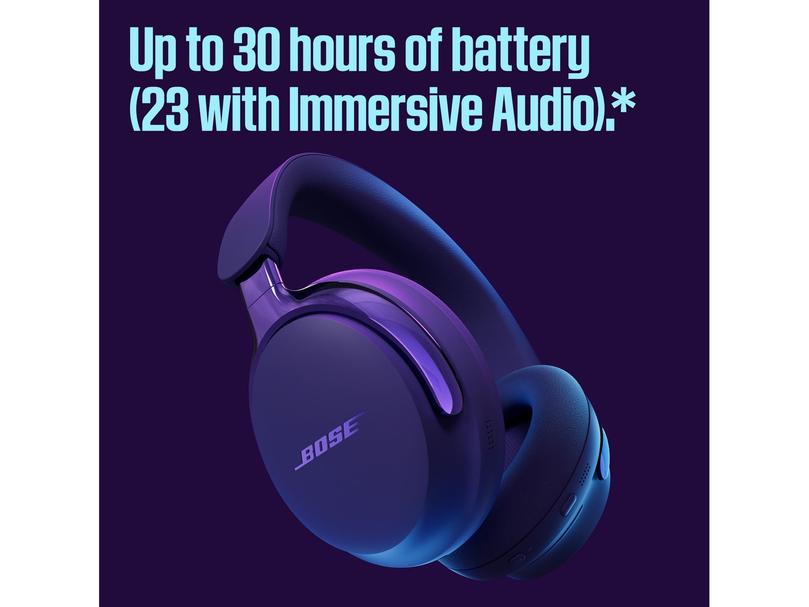 Bose QuietComfort ULTRA II trådlösa hörlurar (midnight violet) Hörlurar