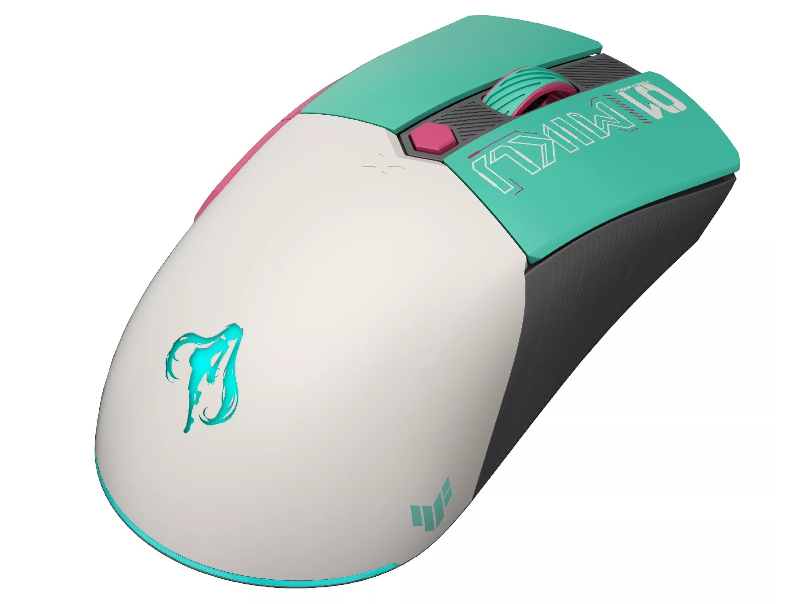 ASUS TUF Gaming Mini Trådlös Gamingmus Hatsune Miku Gamingmus