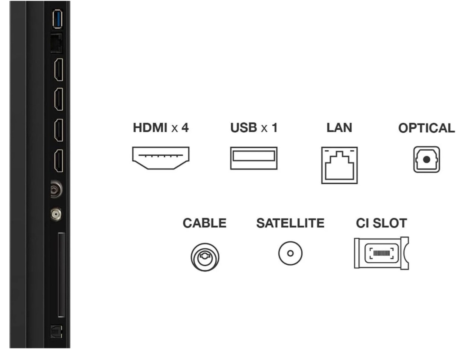 TCL 98" T8C 4K QLED Google TV (2025) Över 80 tums TV