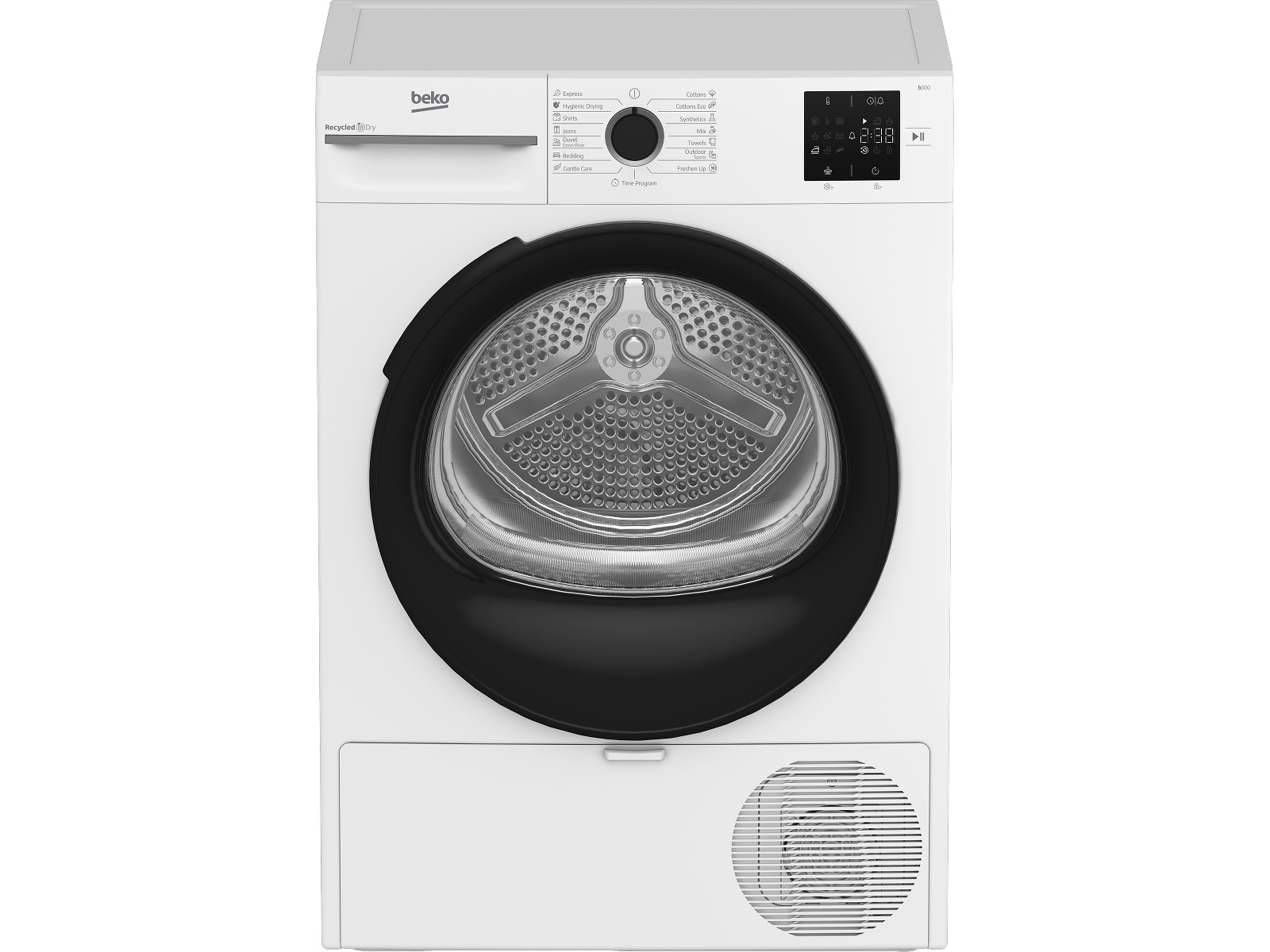 Beko KBM3WFT31041W tvättmaskin 10 kg + KBM3TF31023W torktumlare 10 kg Tvättmaskin