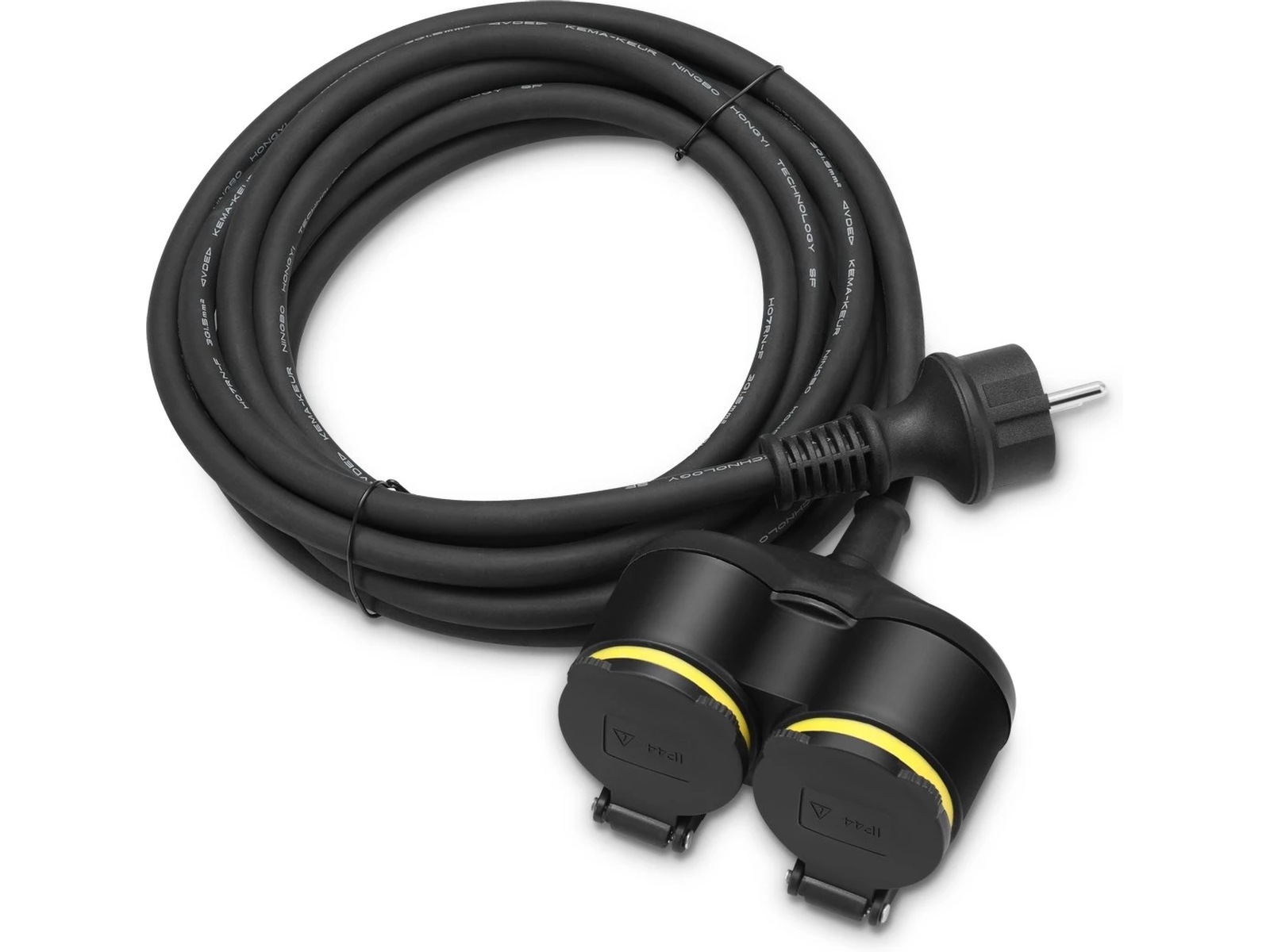 Andersson ECO 3.0 dubbel skarvsladd 5 m 2-pack Förlängningskabel & förgrening