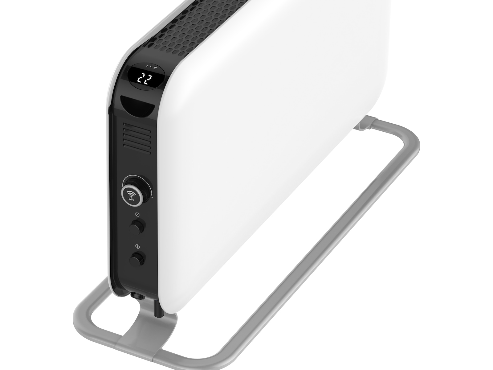 Mill WiFi golvelement 1200W (vit) Fristående element