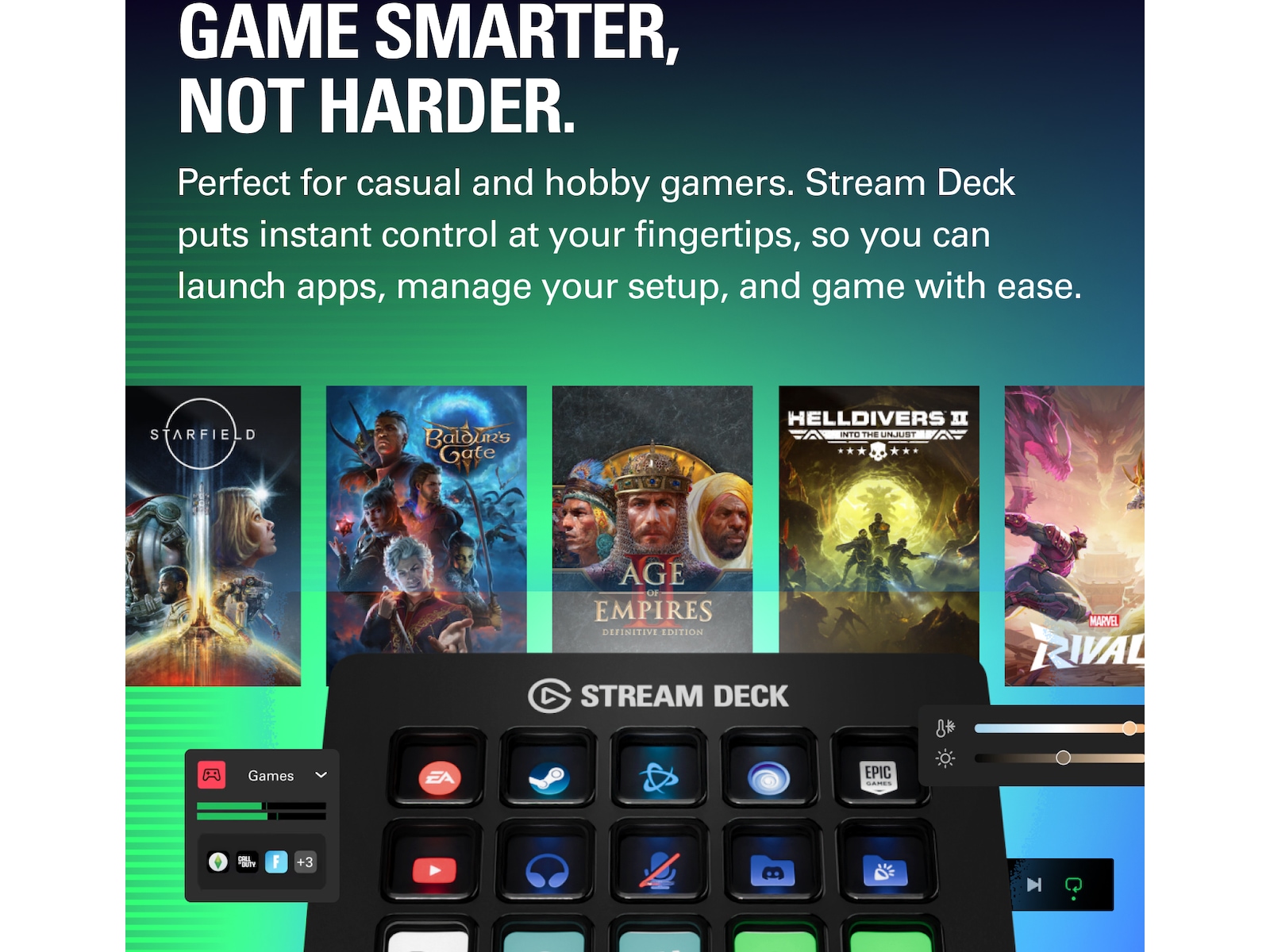 Elgato Stream Deck MK.2 Streaming tillbehör