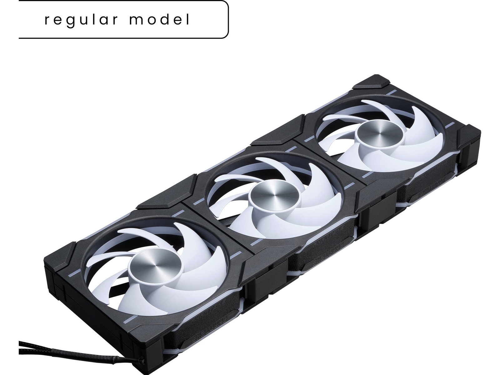 Phanteks D30 120mm DRGB Fläkt 3pack (svart) Fläkt