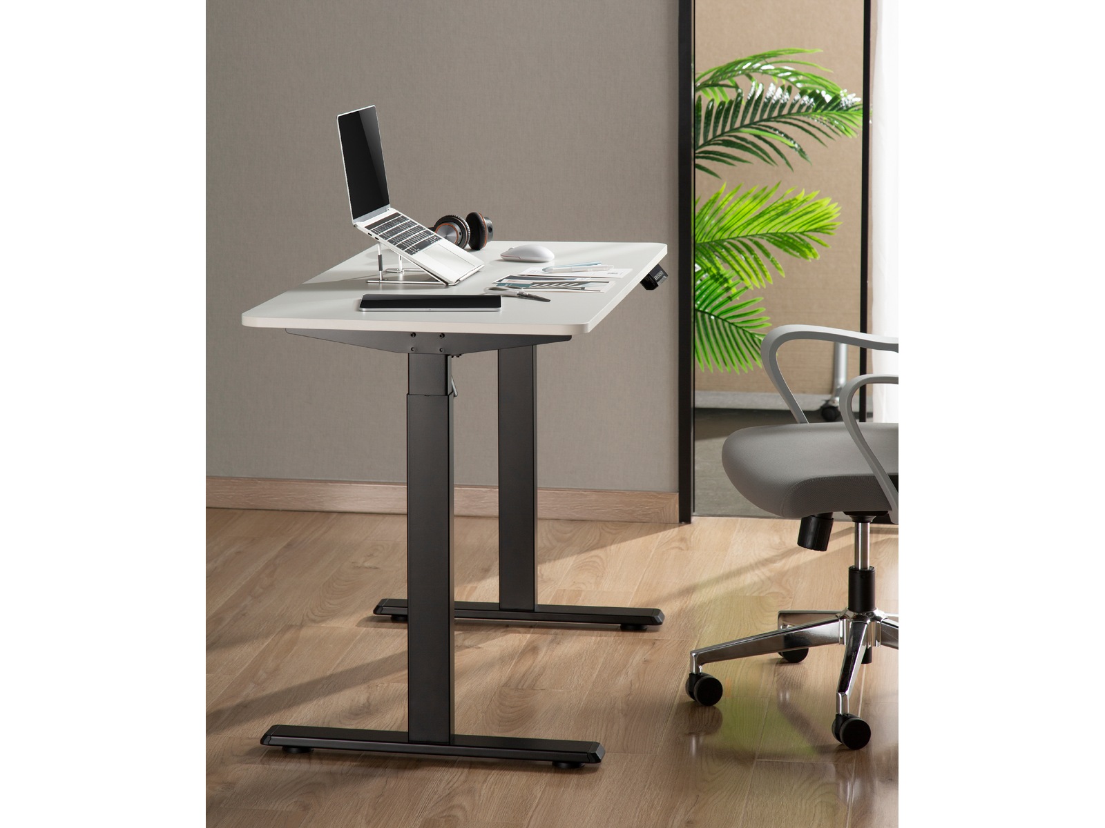 Ergonomiskt höj-/sänkbord 120cm (svart) Aktivitetsbord