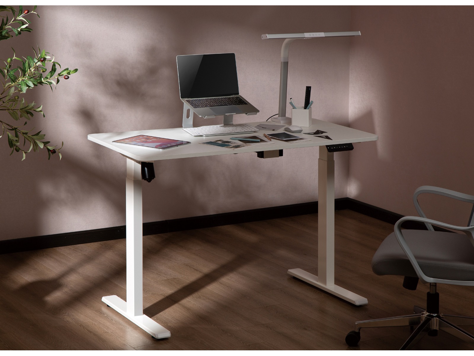 Ergonomiskt höj-/sänkbord 120cm (svart) Aktivitetsbord