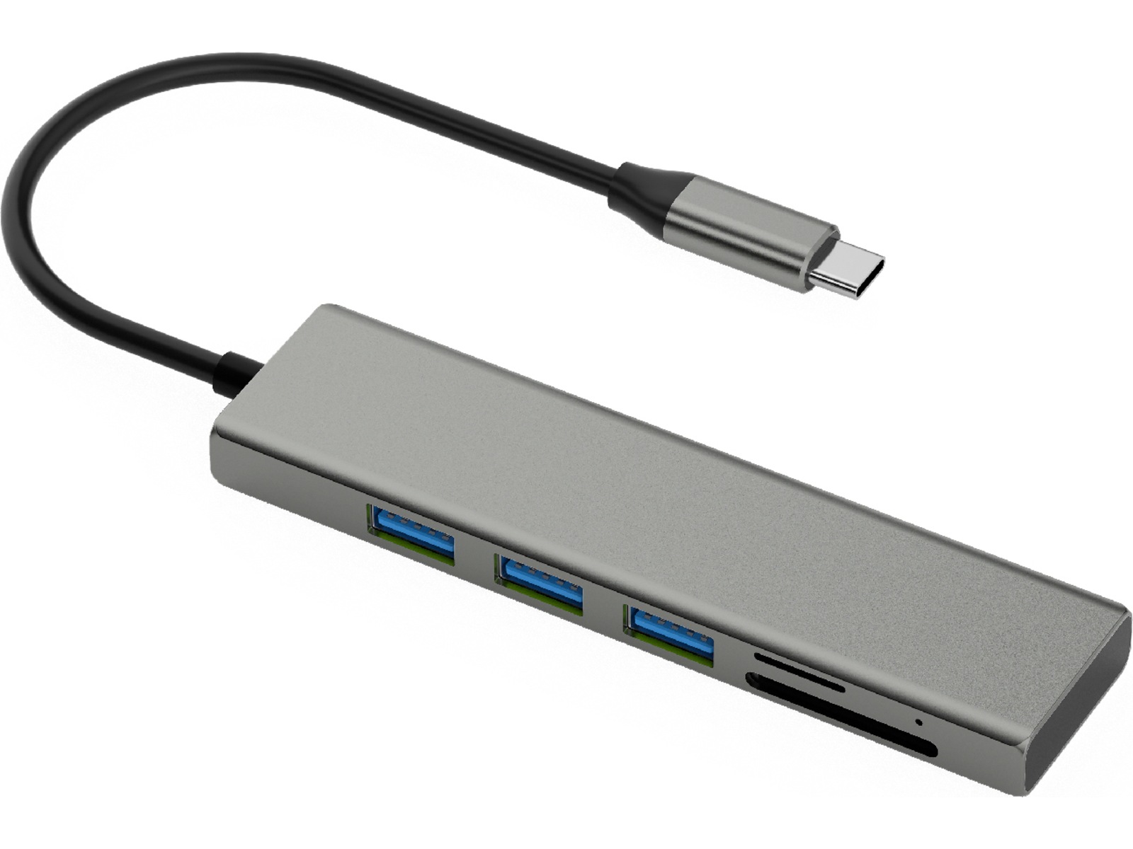 Andersson USB-C Hub (grå) Dockningsstation och USB-hub