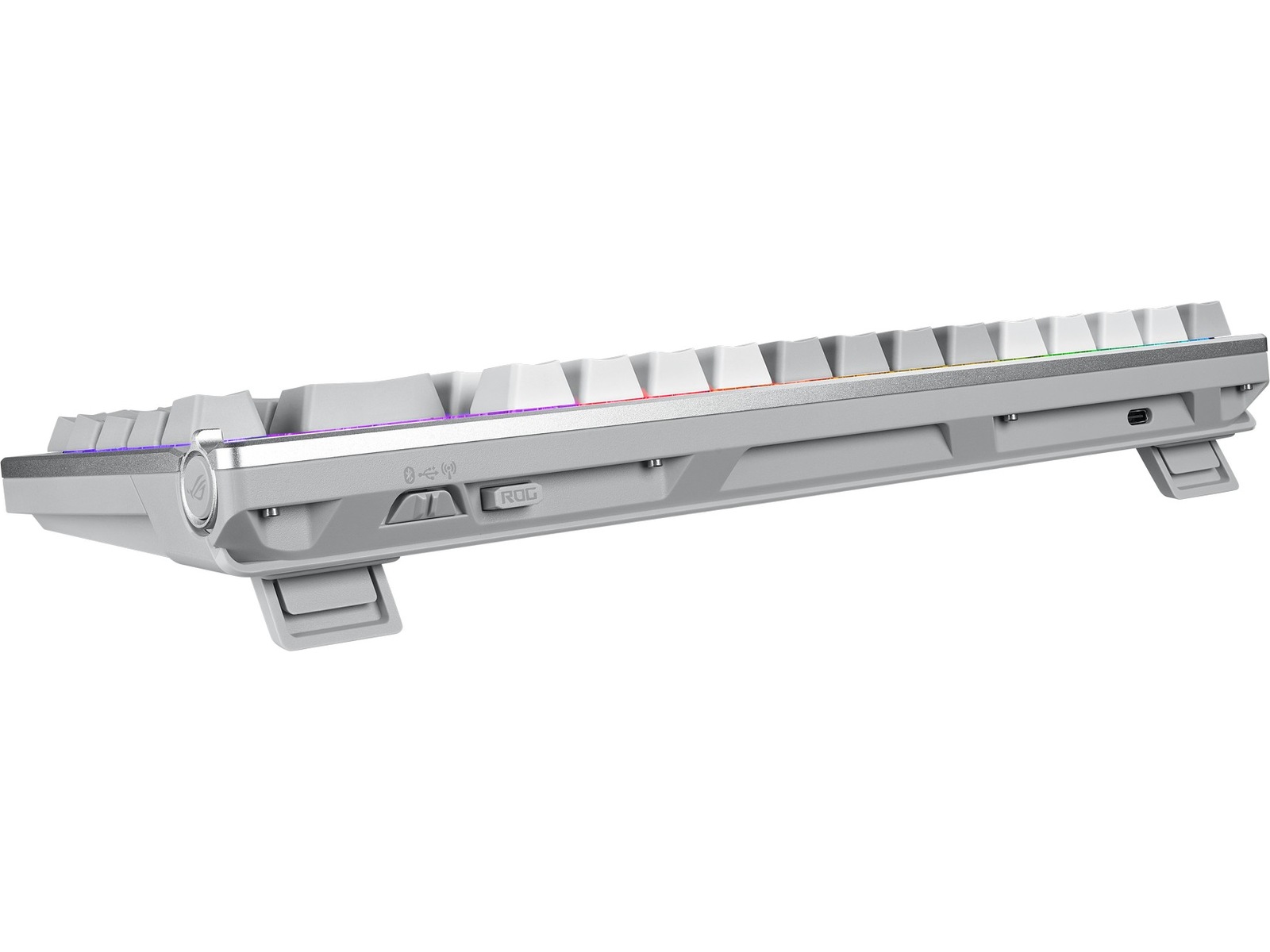 ASUS ROG Azoth Trådlöst DIY Gamingtangentbord (vit) Gamingtangentbord