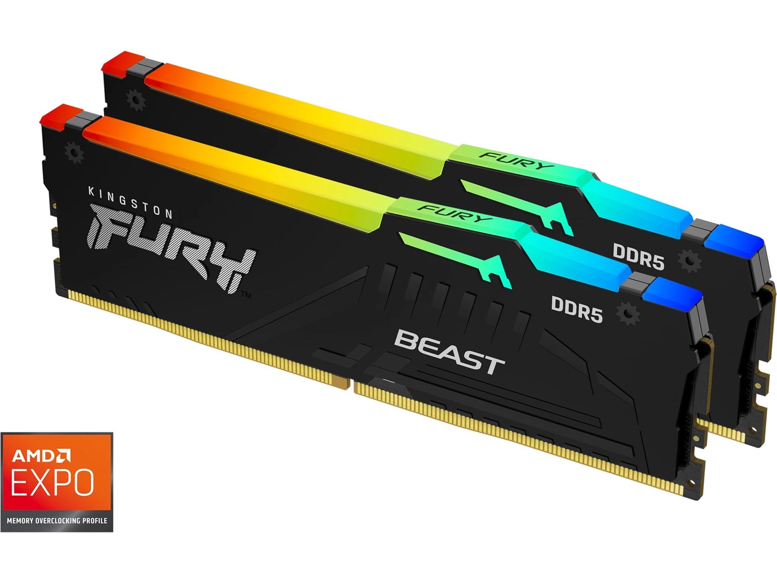Kingston FURY Beast RGB DDR5 5600MHz 32GB Minne