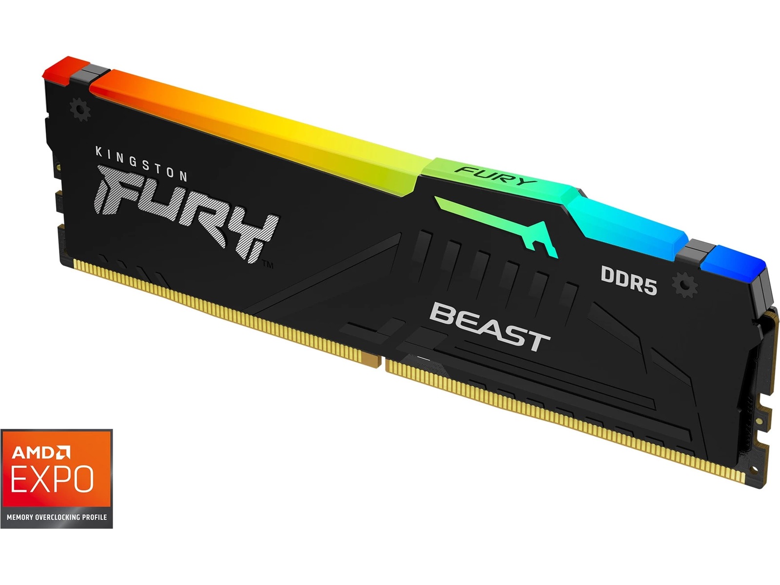 Kingston FURY Beast RGB DDR5 5600MHz 32GB Minne
