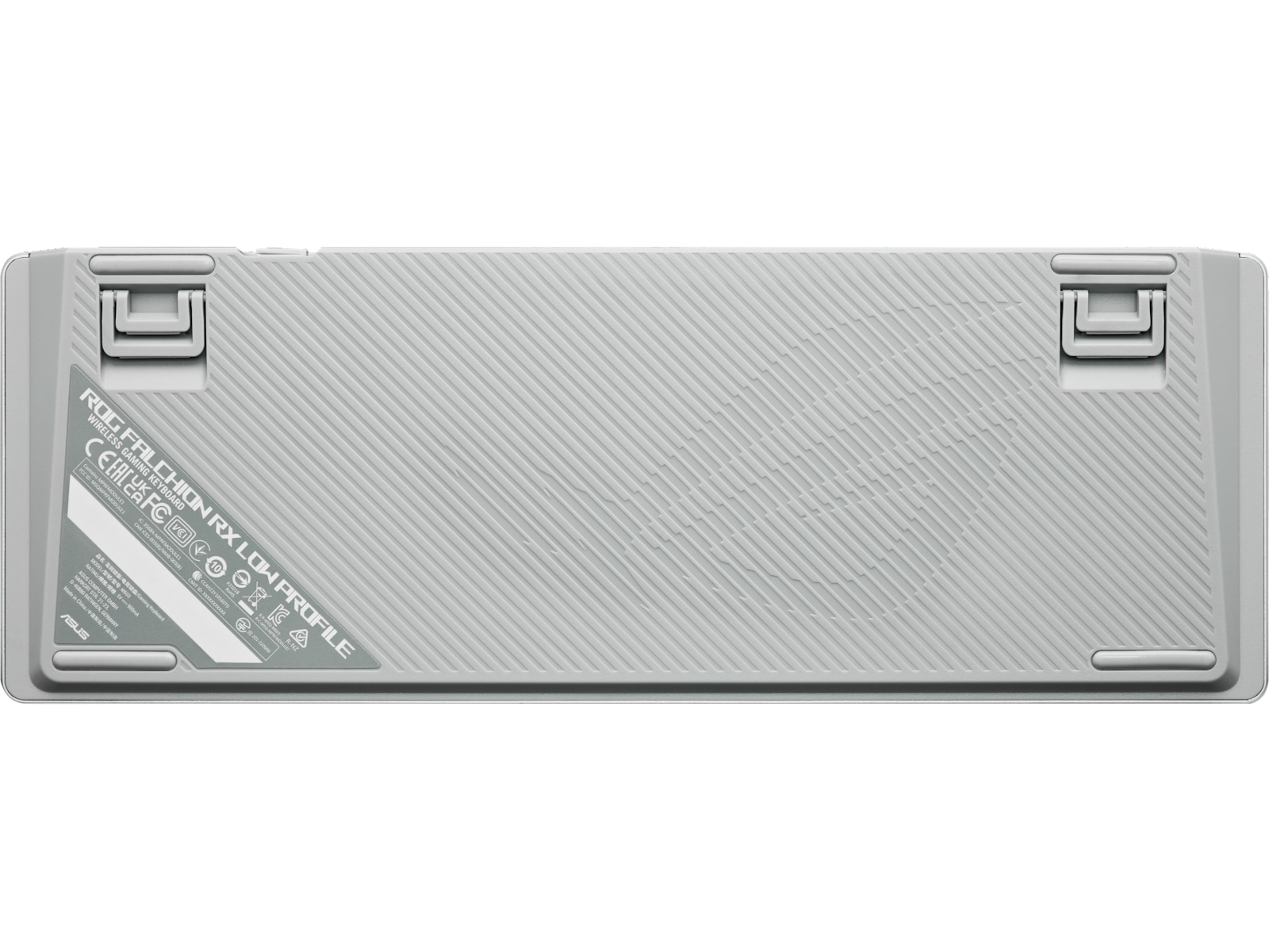 ASUS ROG Falchion RX Low Profile Optical trådlöst gamingtangentbord(vit) Gamingtangentbord