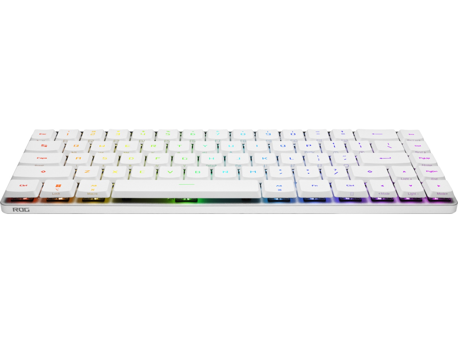 ASUS ROG Falchion RX Low Profile Optical trådlöst gamingtangentbord(vit) -B-Grade Demo tangentbord