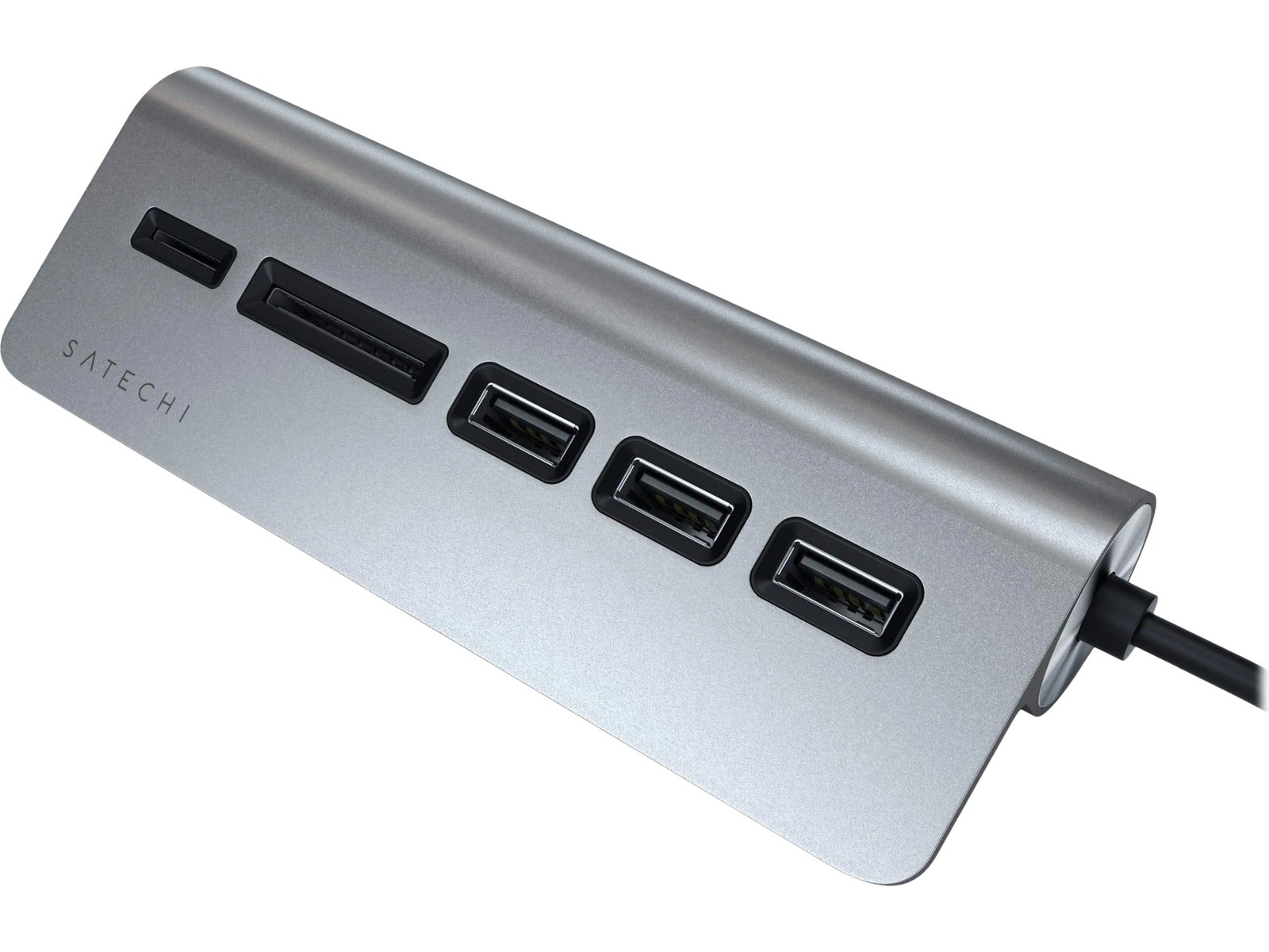 Satechi USB-C Combo Hub (space grey) Dockningsstation och USB-hub