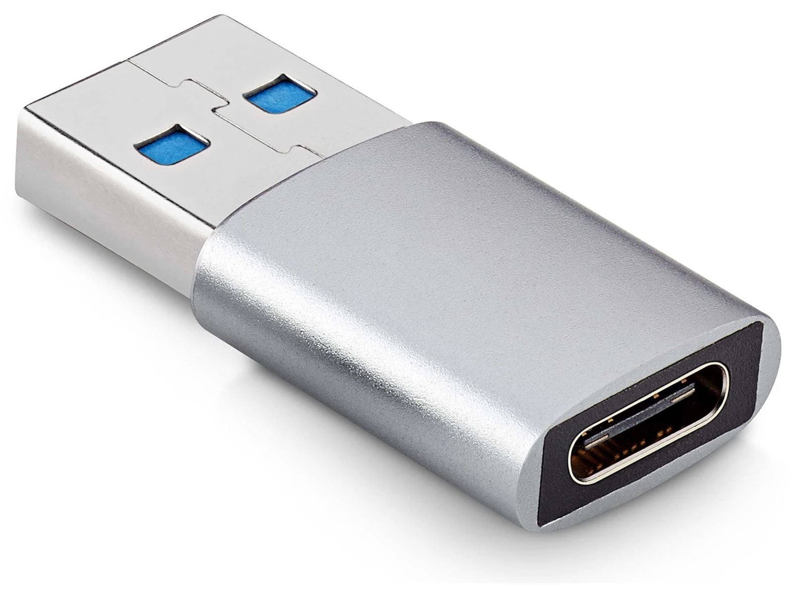 Andersson USB-A till USB-C adapter (silver) Kabel adapter och övergångar