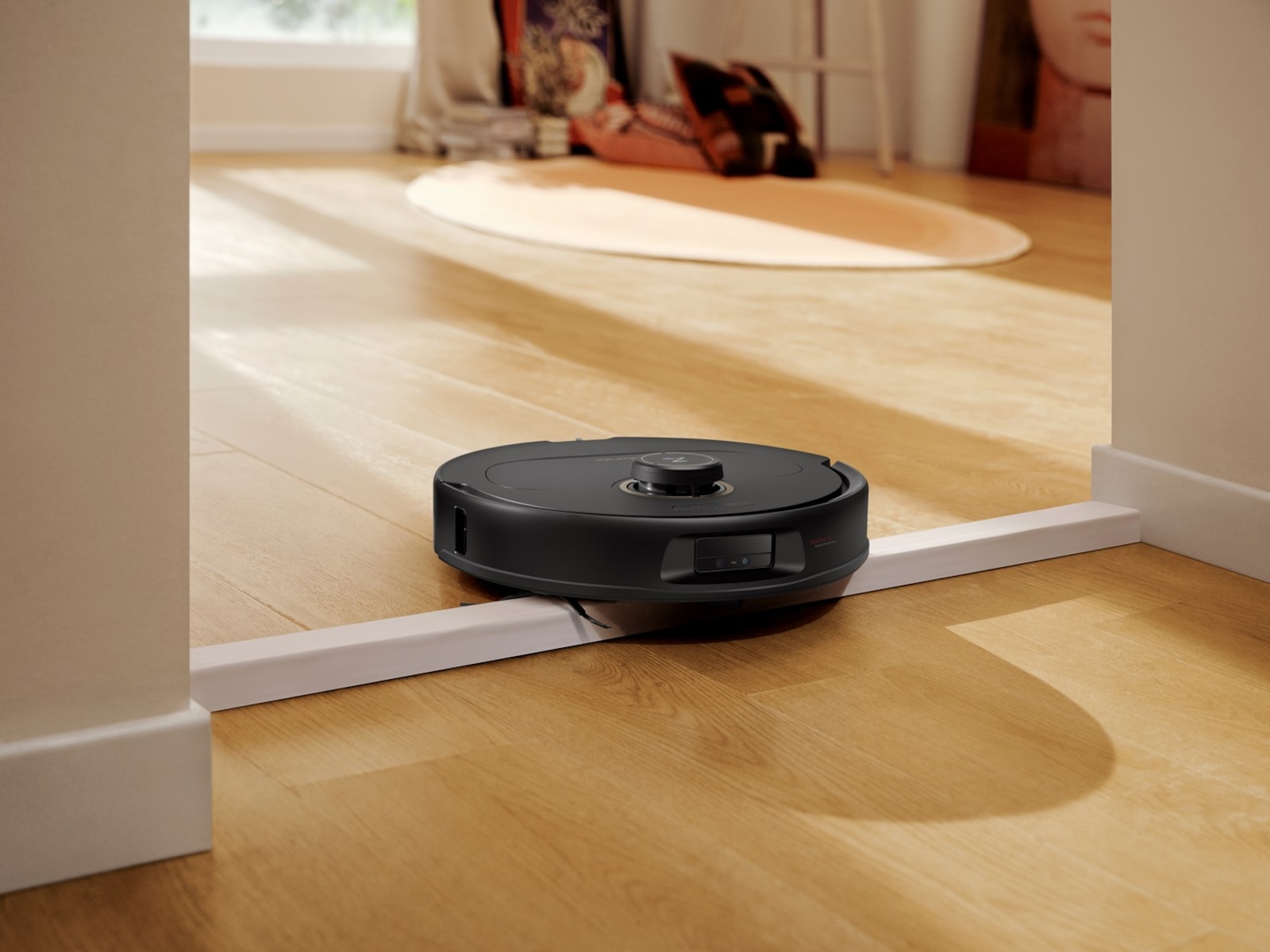 Roborock Qrevo MaxV robotdammsugare (svart) Robotdammsugare