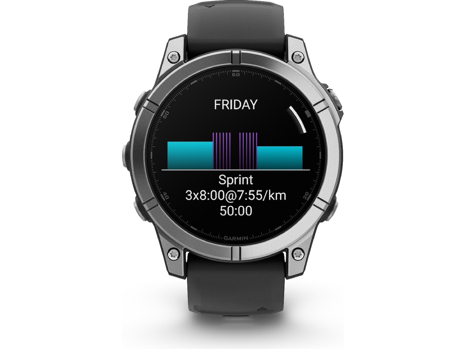 Garmin fenix E 47mm GPS (rostfritt stål/grafit) Smartwatches