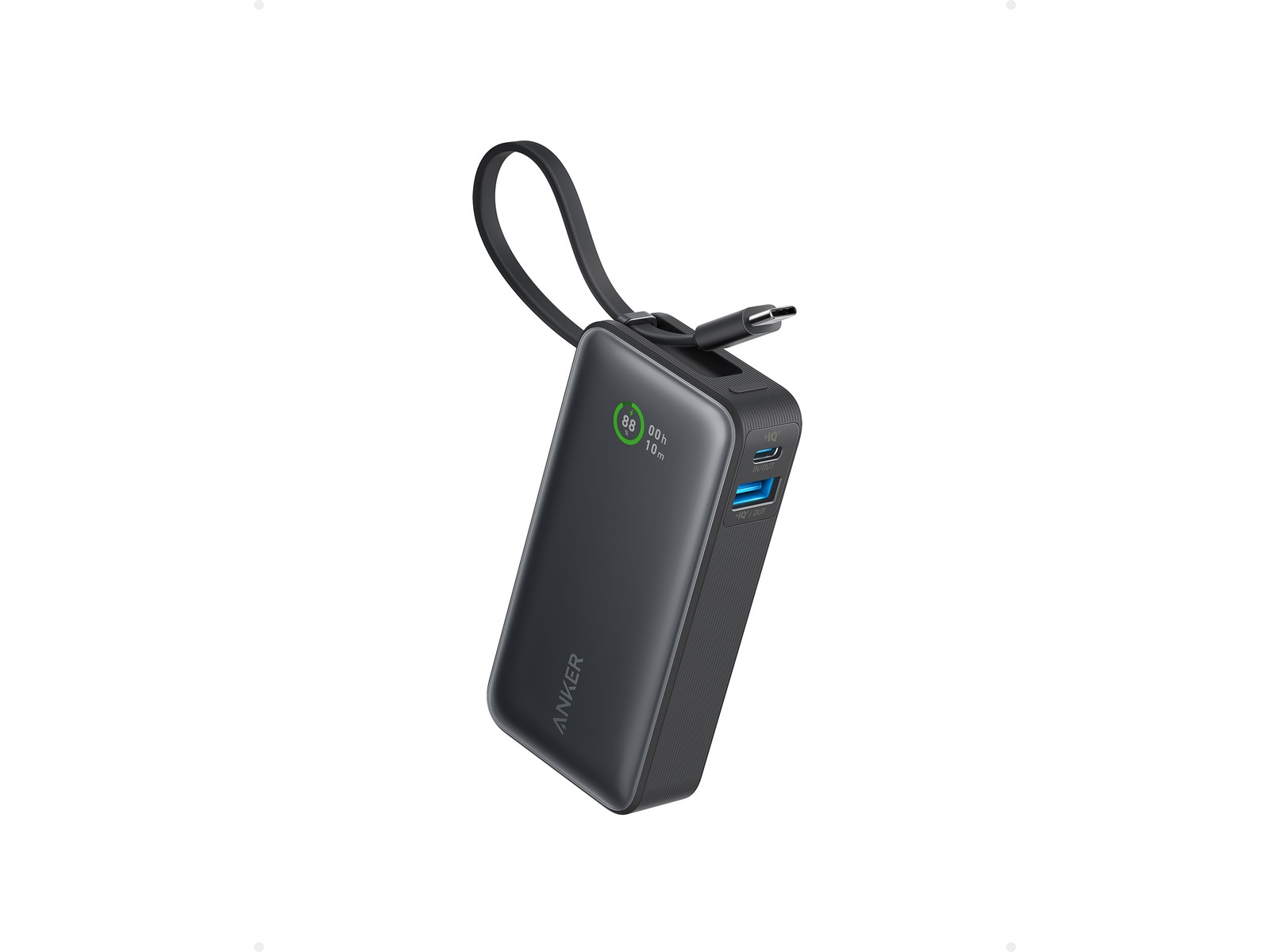 Anker 545 Nano Powerbank 10000mAh (sort) Powerbank