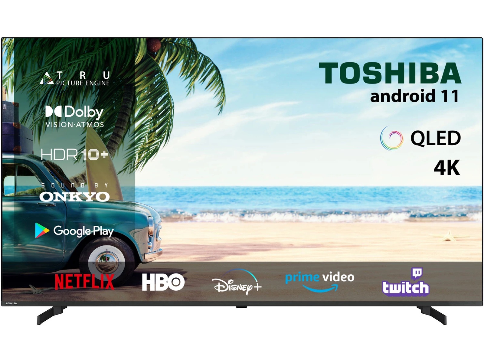 Toshiba 70" Smart TV 70QA5D63DG 70 - 79 tums TV