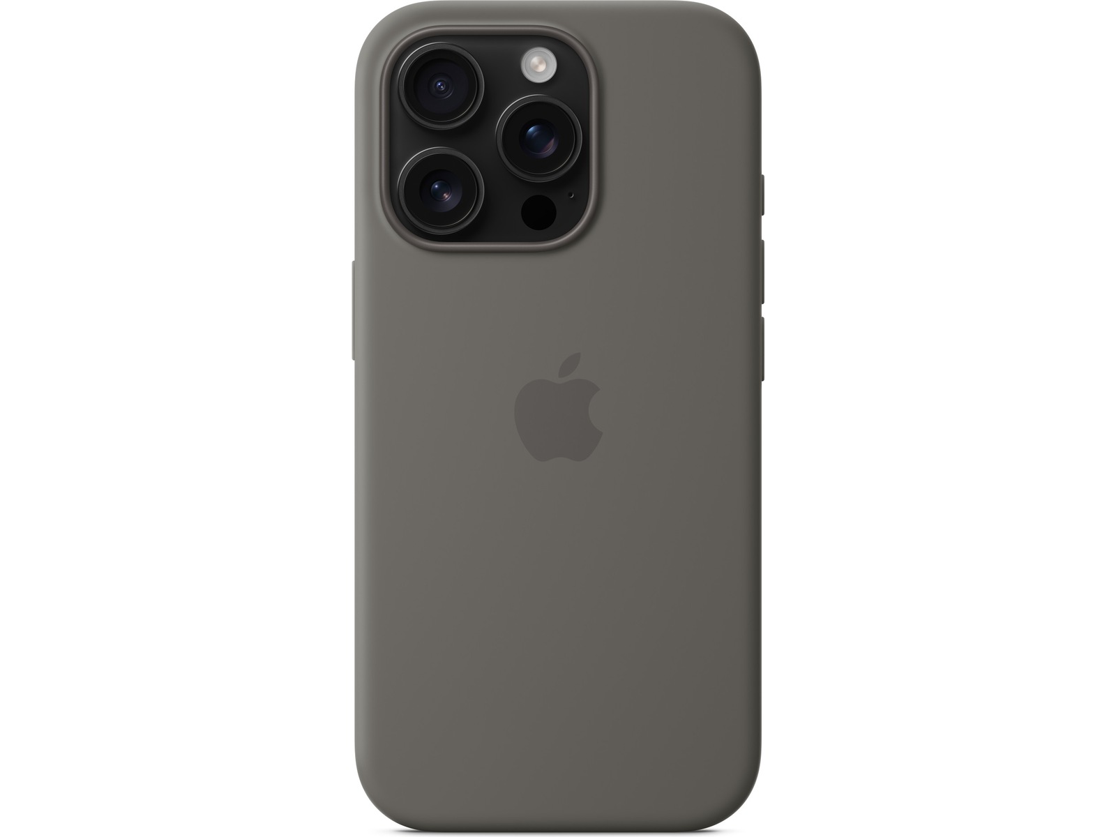 Apple iPhone 16 Pro Silikonskal (granitgrå) Mobilskal