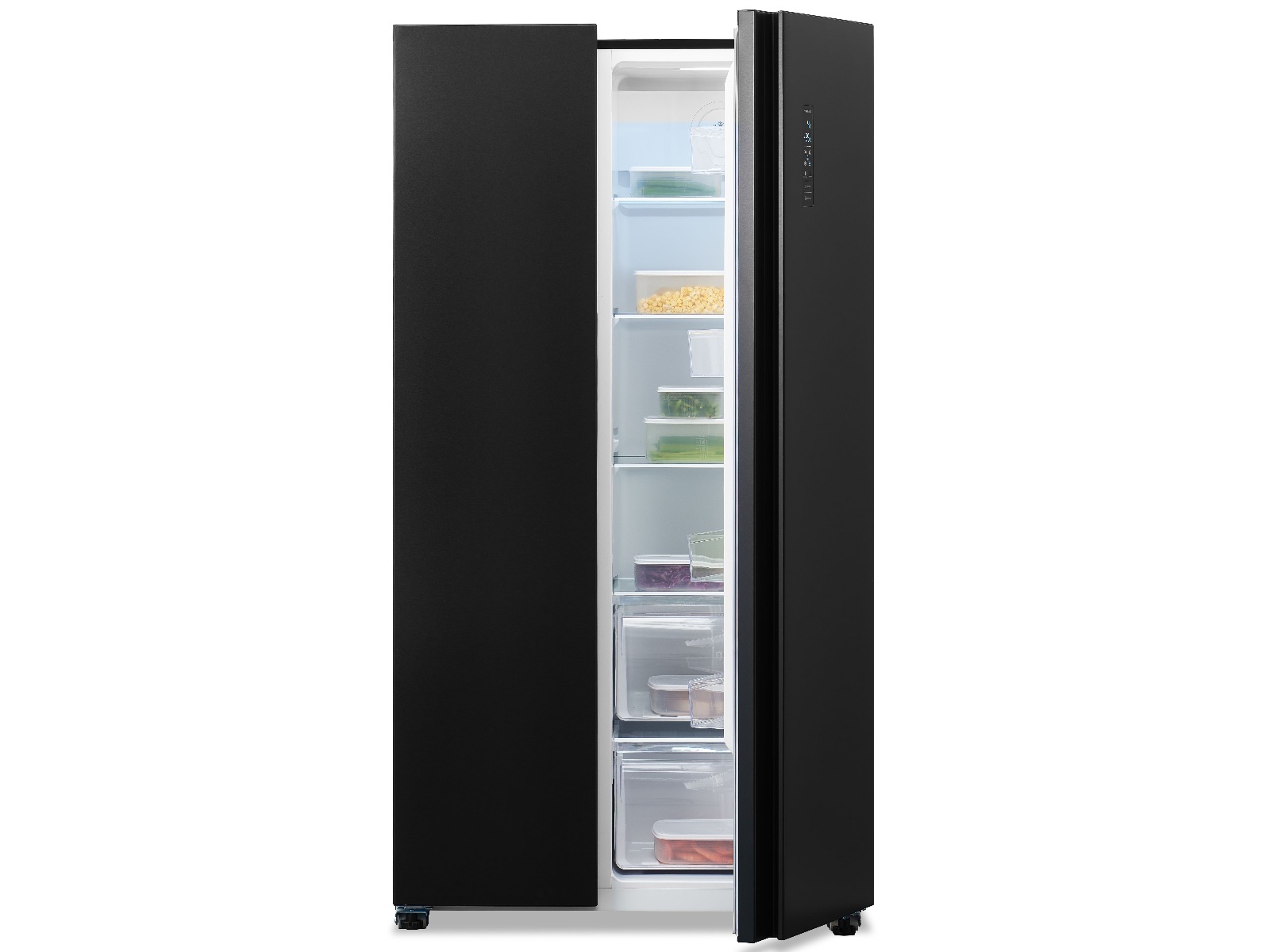 Avant SBS91DI1 Side-by-Side kyl- och frysskåp (svart) Side-by-side kylskåp