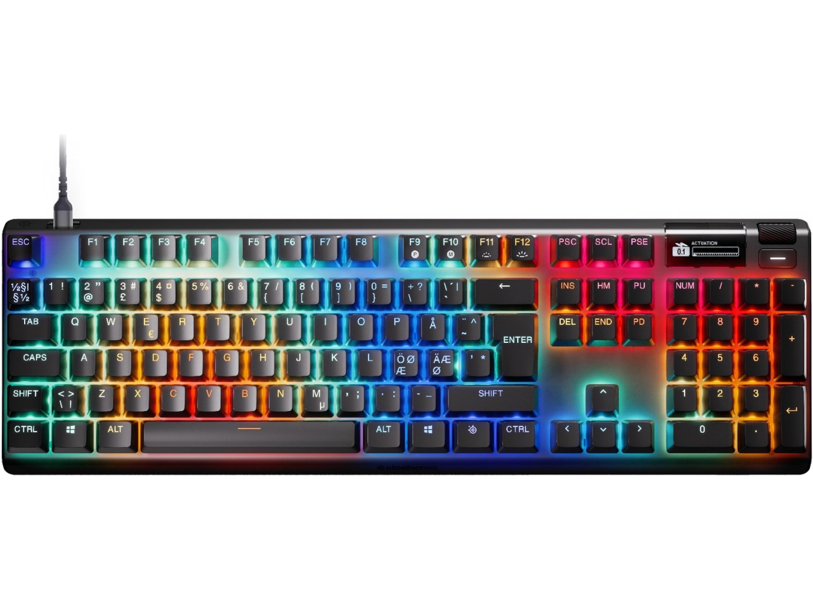 SteelSeries Apex Pro Fullsize Gen 3 Gamingtangentbord Gamingtangentbord