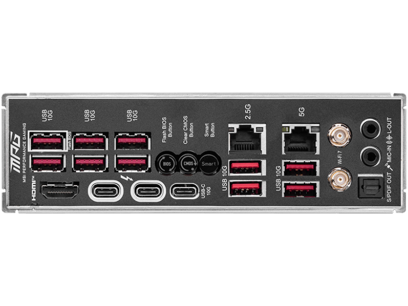 MSI MPG Z890 CARBON WIFI Moderkort Intel Socket