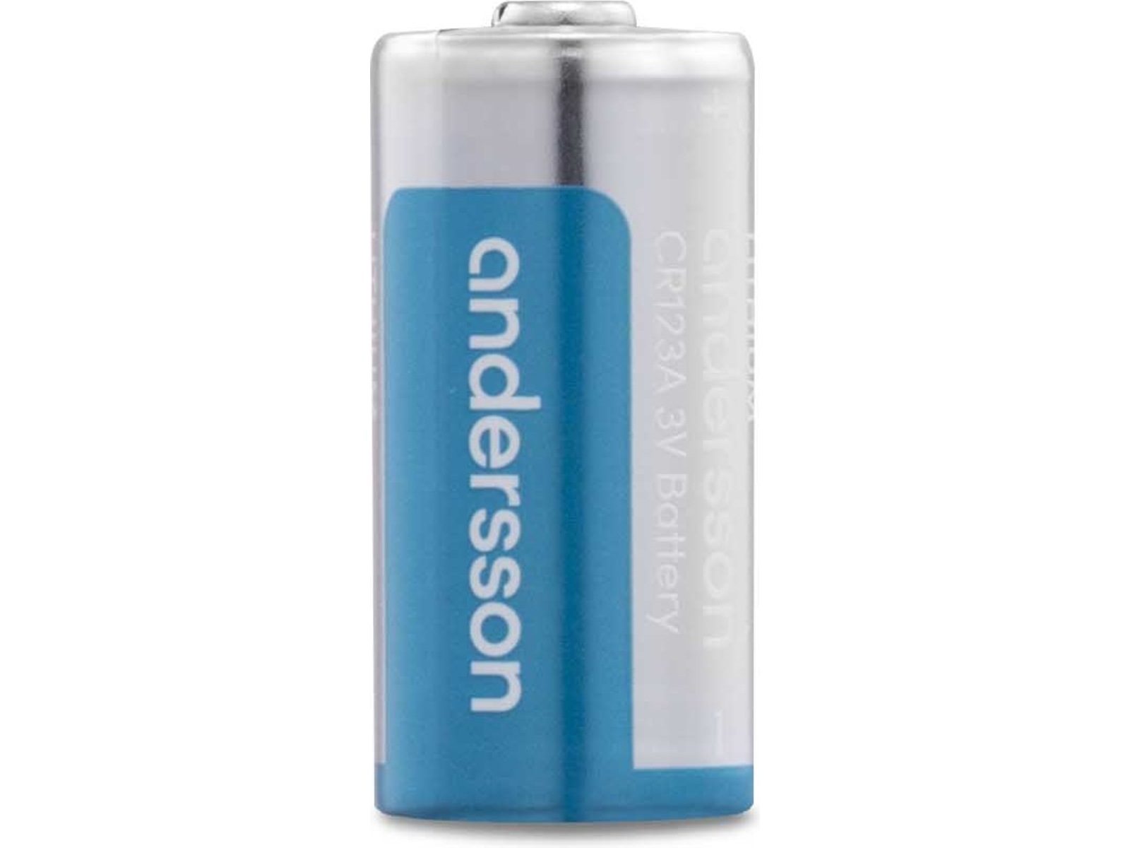 Andersson CR123A litiumbatteri 2-pack Batterier för allmänt bruk