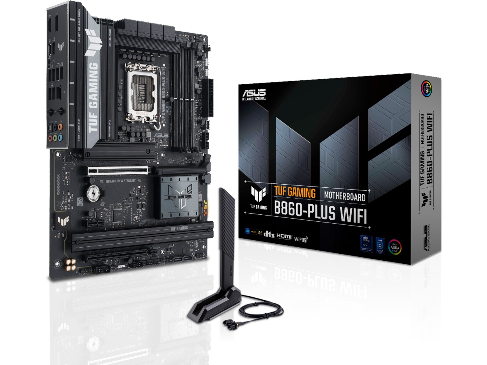 ASUS TUF GAMING B860-PLUS WIFI Moderkort Intel Socket