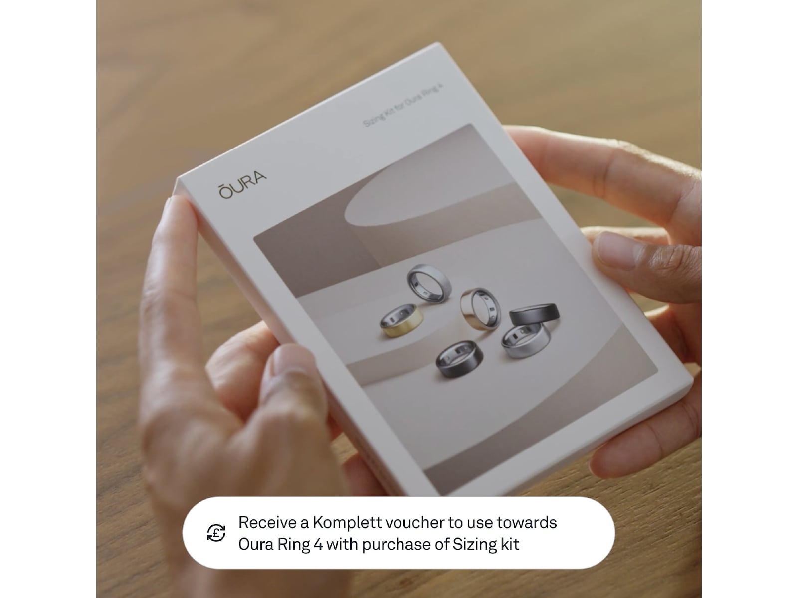 Oura Ring 4 storlekskit Smart ring